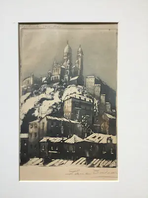 Gen-Paul - “Montmartre, Sacré-Coeur dans la neige” kopen? Bied vanaf 50!