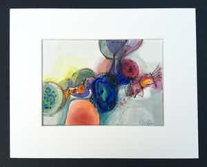 Toine Corstjens - Kleurrijke Compositie verkocht voor € 95!