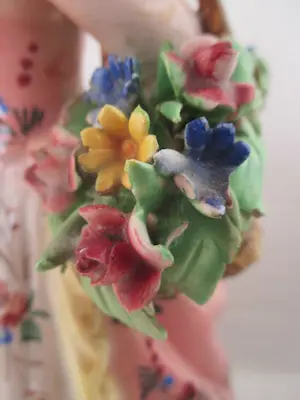 Real Fabbrica Capodimonte - Handgeschilderde figuurtje 30 cm! kopen? Bied vanaf 50!