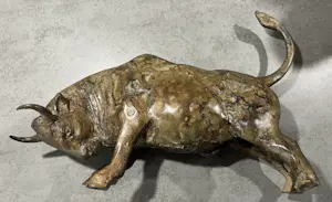 Pierre Chenet - Bronzen stier van Pierre Chenet kopen? Bied vanaf 400!