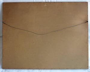 Cornelis Brandenburg - Ets, Groenburgwal Amsterdam in de winter – in originele lijst - groot kopen? Bied vanaf 100!