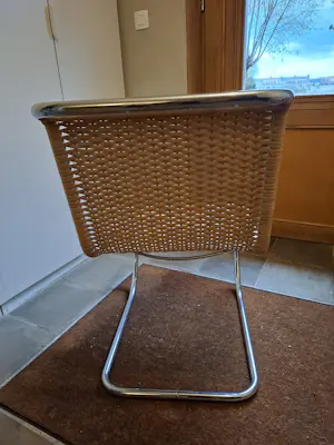 Ludwig Mies van der Rohe - Bauhaus design chair S 533 R Thonet kopen? Bied vanaf 600!