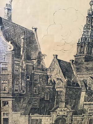 Niet of onleesbaar gesigneerd - Zuiderkerkhofpoortje kopen? Bied vanaf 1!