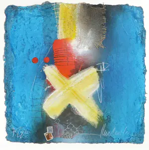 Theo Koster - Zeefdruk, Zonder titel 4 - Ingelijst kopen? Bied vanaf 1!