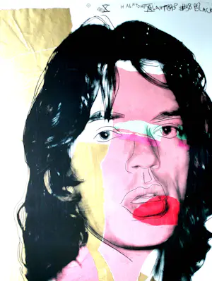 AcheterAndy Warhol - Mick Jagger (1975) - MuMok Wenen 2010 - offset litho? Enchérissez de 69!