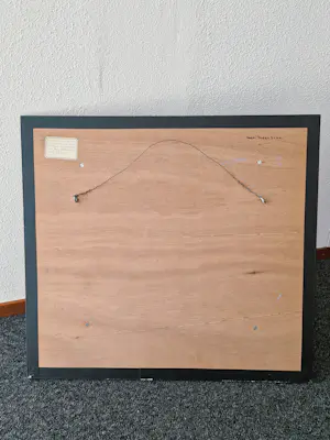 Wim Vellekoop - Intrigerende gemengde techniek (cement,gips ea) abstracte compositie kopen? Bied vanaf 65!