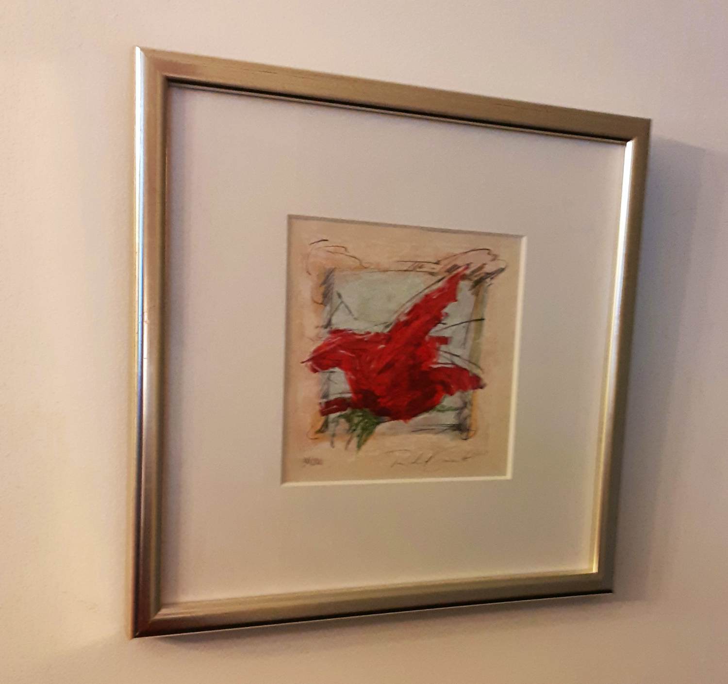 Richard Smeets - Zeefdruk, mooi gelijst kopen? Bied vanaf 45!