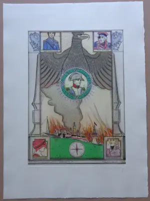 Johannes Vennekamp - LOT VAN 10 STUKS / NAPOLEON / KLEURETS-AQUATINT / 73x53cm / SIG kopen? Bied vanaf 145!