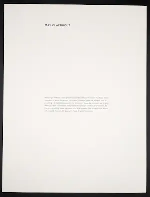 May Claerhout - compositie met figuren kopen? Bied vanaf 59!