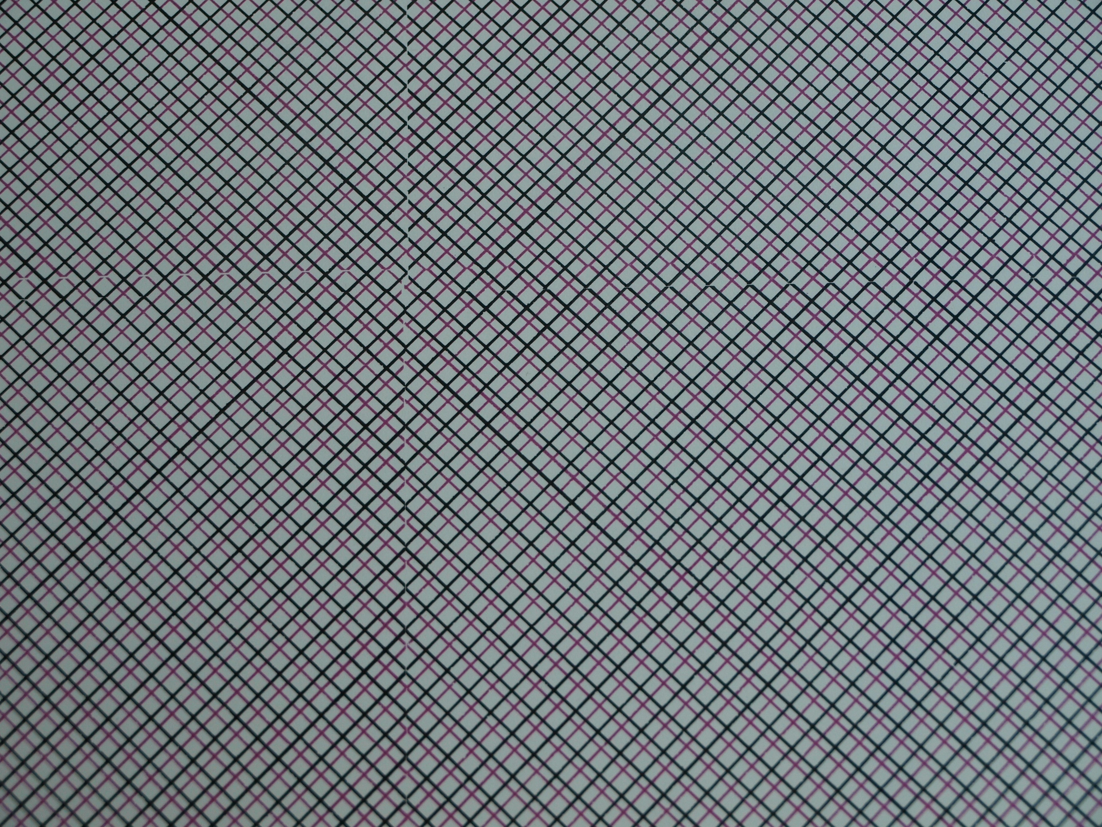 Arnold Pander - Tekening , Overgang van violet naar groen - ingelijst – 1976 kopen? Bied vanaf 1!