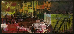 George Heidweiller - Gemengde techniek op geschept papier, Zonder titel - Ingelijst (Groot) kopen? Bied vanaf 250!