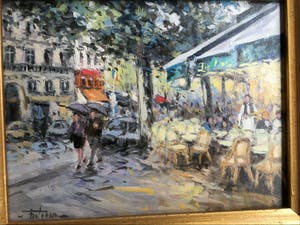 Jean-Bernard Trotzier - Les Deux Magots, Titel op de achterkant. kopen? Bied vanaf 220!