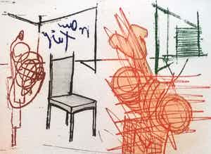 Constant - gesigneerde kleuren ets verkocht voor € 255!