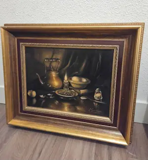 Jan Schreuder van de Coolwijk - Stilleven bij kaarslicht kopen? Bied vanaf 150!