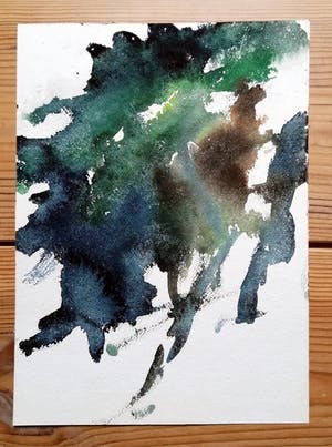 Niet of onleesbaar gesigneerd - Originele aquarel - Christa Pyroth kopen? Bied vanaf 10!