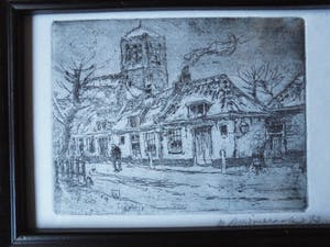 Martinus Leonardus Middelhoek - grafiek - landschap kopen? Bied vanaf 20!