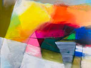 Heleen van der Tuin - zonder titel (groot) verkocht voor € 1450!