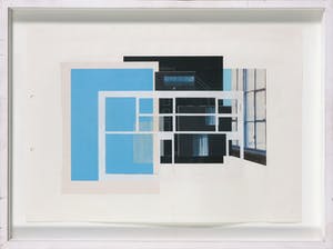 Mirjam Kuitenbrouwer - Collage op papier, Zonder titel kopen? Bied vanaf 35!