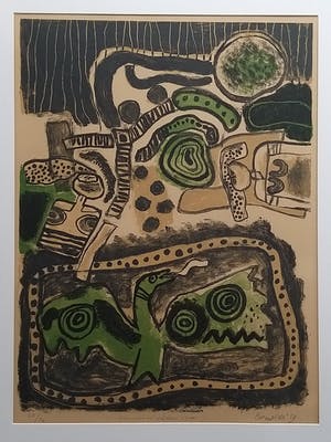 Corneille - Femmes et Oiseau 1968 kopen? Bied vanaf 575!