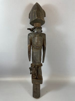 Dogon - Rare and old Afrikaans Dogon statue from Mali. kopen? Bied vanaf 45!