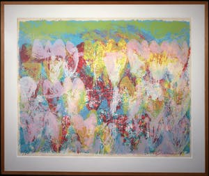 Jan Cremer - Zeefdruk, Provence - Ingelijst (Zeer groot) kopen? Bied vanaf 450!