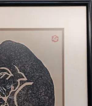 Sadanobu Hasegawa - Poes die zich schoon likt kopen? Bied vanaf 165!