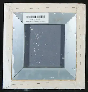 Gerdine Duijsens-Kroezen - Handbewerkte zeefdruk op aluminium frame, Botox and Champagne kopen? Bied vanaf 1!