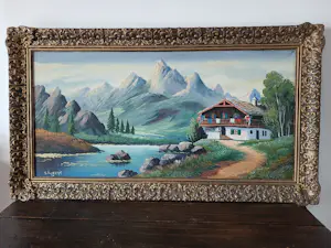 Onbekend - Alpenlandschap kopen? Bied vanaf 50!