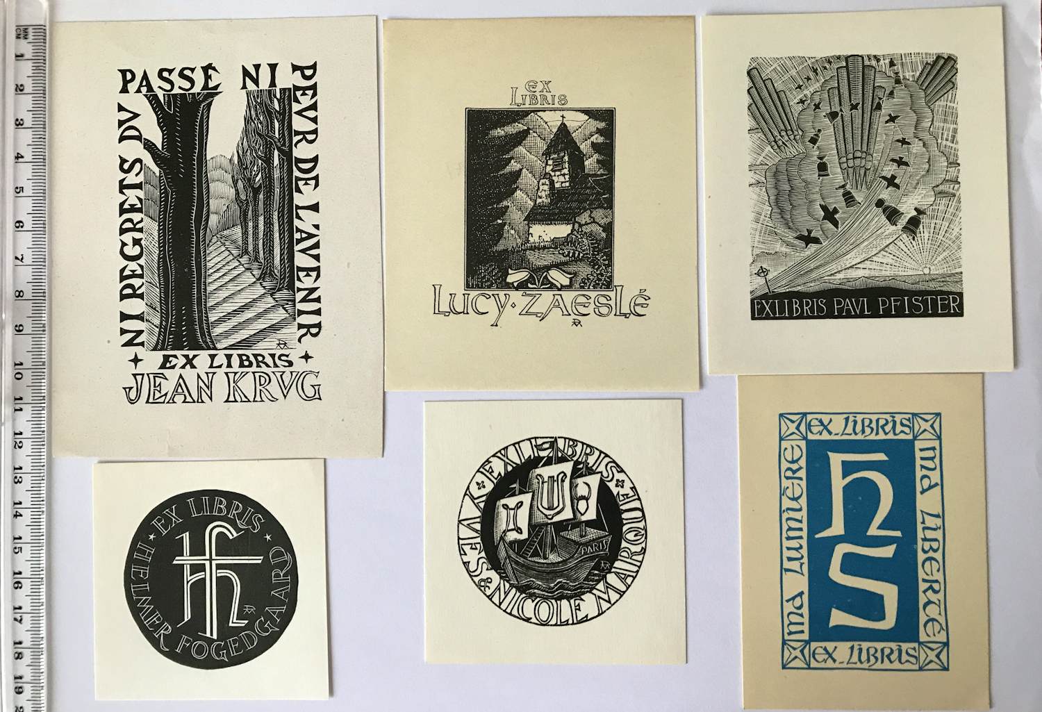 Daniel Meyer - Lot met 34 ex-libris & gravures van de Franse kunstenaar Daniel Meyer kaufen? Bieten Sie von 33!