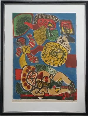 Corneille - Litho en aquarel op papier kopen? Bied vanaf 550!