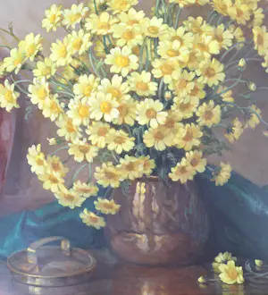 Louis Van De Leur - Bloemen stilleven kopen? Bied vanaf 180!