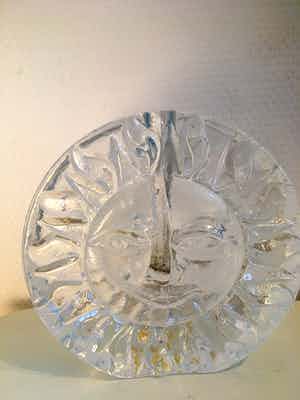 Ingrid Glas - Kristallen solifleur verkocht voor € 27!