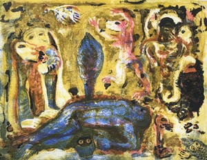 Reidar Magnus - Originele kleurenlitho - 1967 - Gesigneerd - 15/19 kopen? Bied vanaf 65!