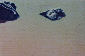 Nono Reinhold - 5 kleuren ets -1983 + gesigneerd gedicht Bert Schierbeek kopen? Bied vanaf 50!