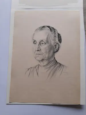 Dirk Harting - Litho, Wilhelmina kopen? Bied vanaf 20!