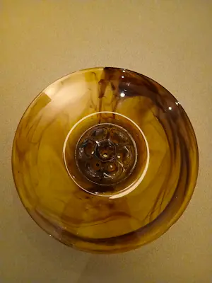 George Davidson & Co - Bloemensteker Cloud Glass Amber Smoke kopen? Bied vanaf 25!