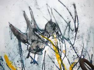 Kathalijne Hes - De winkel van Wimper -gemengde techniek 1996- kopen? Bied vanaf 35!