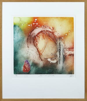 Ad Arma - Kleurenets, Tijd is een gedachte - Ingelijst kopen? Bied vanaf 50!