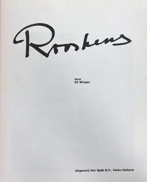 Anton Rooskens - Boek met 2 originele gesigneerde zeefdrukken kopen? Bied vanaf 300!