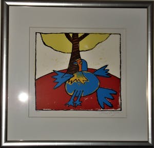 Corneille - l'Arbre jaune (prachtig gelijst!) kopen? Bied vanaf 299!