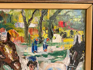 AcheterAntoon Kruysen - (1898-1977) - Zigeuner familie bij paarden? Enchérissez de 650!