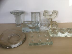 Kosta Boda - en 8 andere Scandinavische glas voorwerpen kopen? Bied vanaf 20!