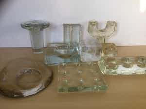 Kosta Boda - en 8 andere Scandinavische glas voorwerpen verkocht voor € 20!