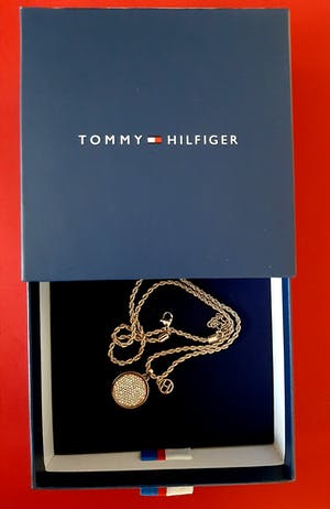 Niet of onleesbaar gesigneerd - Tommy Hilfiger ketting met hanger kopen? Bied vanaf 1!