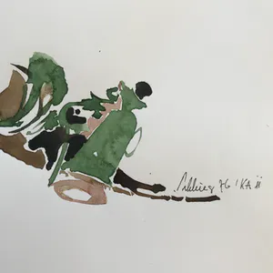 Armin Mehling - Mooie aquarel - Uniek gesigneerd werk uit 1976 kopen? Bied vanaf 55!