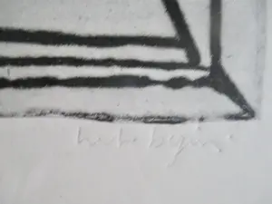 Geertjan van Oostende - Ingelijste ets "Het Begin" kopen? Bied vanaf 1!