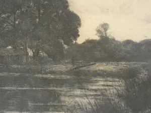 Jan Hillebrand Wijsmuller - ets: "Landschap bij Zutphen" gesign. in de plaat J.H. Wijsmuller kopen? Bied vanaf 20!