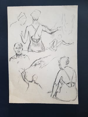 Dirk Smorenberg - Tekeningen op papier kopen? Bied vanaf 25!