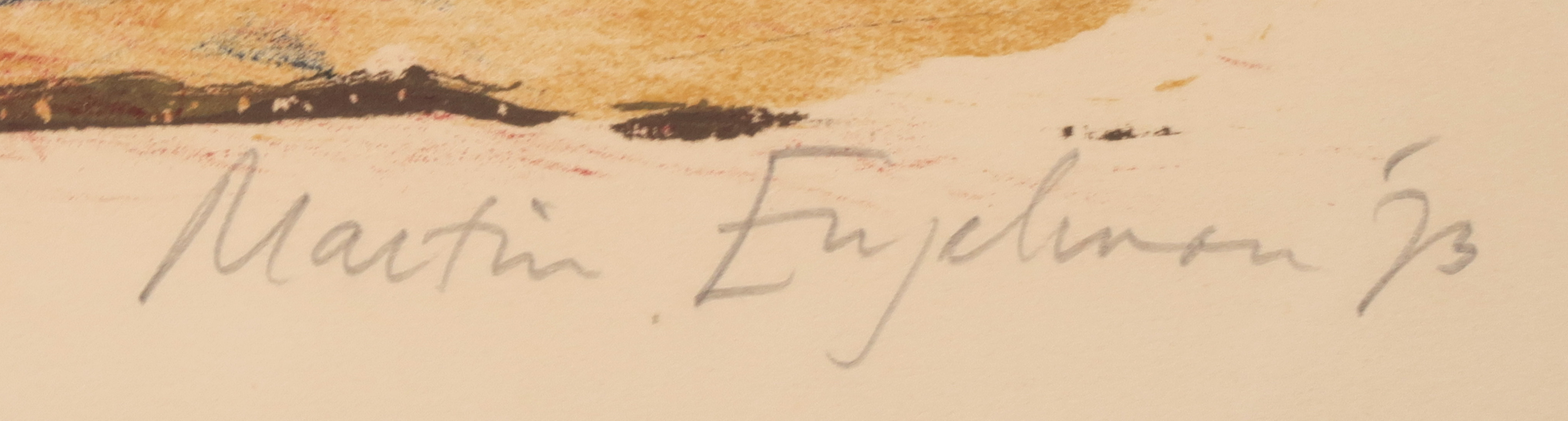 Martin Engelman - Litho, Zonder titel kopen? Bied vanaf 1!