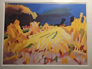 Jan van der Zee - Korenschoven op het land kopen? Bied vanaf 40!